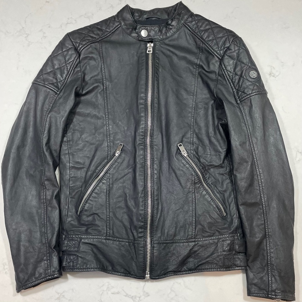 Vintage diesel leather jacket